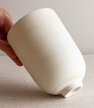 Load image into Gallery viewer, Set of 2 Vessels in Crystalline White Matte
