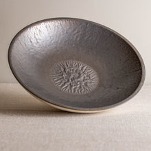 Load image into Gallery viewer, Large Textured Matte Bronze Glazed Bowl
