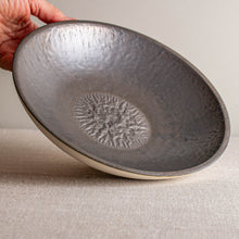 Load image into Gallery viewer, Large Textured Matte Bronze Glazed Bowl
