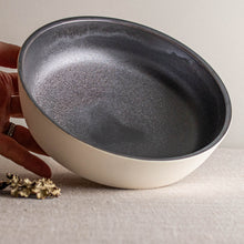 Load image into Gallery viewer, Large Textured Bronze Pedestal Vessel
