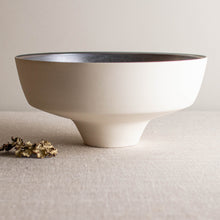 Load image into Gallery viewer, Large Textured Bronze Pedestal Vessel
