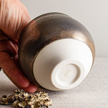 Load image into Gallery viewer, Oil Spot Bronze Glazed Small Vessel
