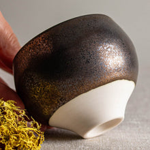 Load image into Gallery viewer, Small Oil Spot Bronze Vessel
