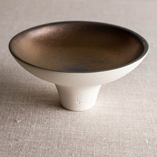 Load image into Gallery viewer, Satin Bronze Glazed Pedestal Vessel 6
