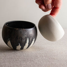 Load image into Gallery viewer, Set of 2 Wobbles, Bronze and White
