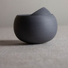 Load image into Gallery viewer, Set of 2 Wobbles in Dark Grey Porcelain
