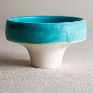 Bubbly, Turquoise Vessel