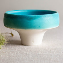 Load image into Gallery viewer, Bubbly, Turquoise Vessel
