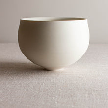 Load image into Gallery viewer, Rounded form in Matte Ivory Glaze
