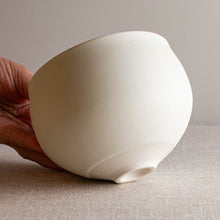 Load image into Gallery viewer, Rounded form in Matte Ivory Glaze
