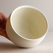 Load image into Gallery viewer, Rounded form in Matte Ivory Glaze
