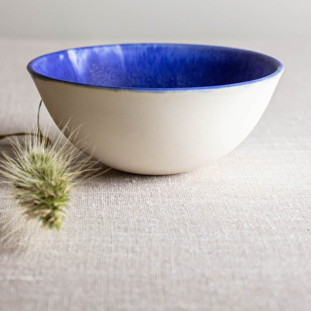 Ceramic Cobalt Blue 2024 Handmade Modern Pottery Bowl