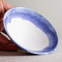 Load image into Gallery viewer, Cobalt and White Glazed, Small Vessel
