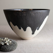 Load image into Gallery viewer, Bronze and White Glazed Vessel

