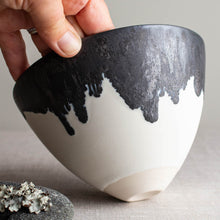 Load image into Gallery viewer, Bronze and White Glazed Vessel
