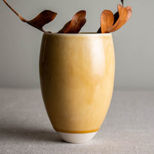 Load image into Gallery viewer, Butterscotch Vase form
