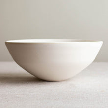 Load image into Gallery viewer, Crystalline White Matte Geo bowl
