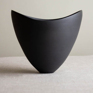 Black Porcelain Series, Altered Rim Bowl 1