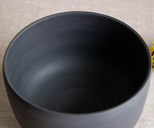 Black Porcelain Vessel