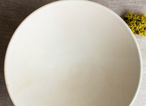 Crystalline White Matte Large Bowl