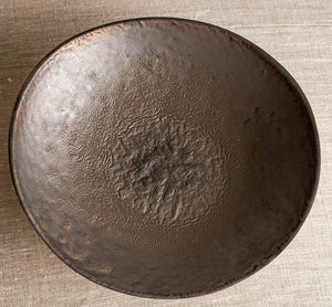 Textured Matte Bronze Vessel