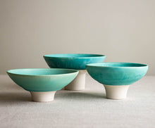 Load image into Gallery viewer, Set of 3 Turquoise Vessels
